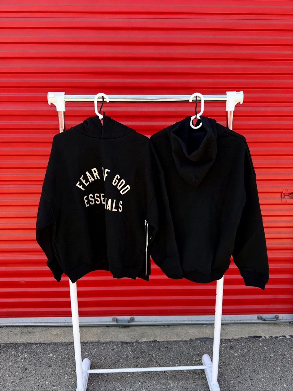 FOG Essentials Hoodies Fleece Black